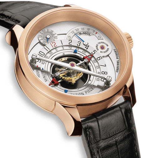 Review Greubel Forsey Double Tourbillon 30 ° Invention Piece 1 RG Silver Limited Edition 11 watch price
